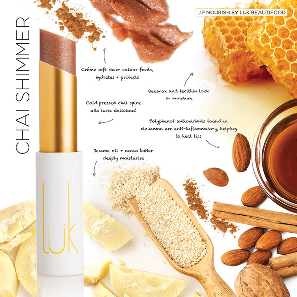 Chai Shimmer Natural Lipstick