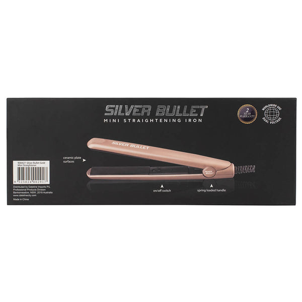 Silver Bullet Mini Straightener - Rose Gold