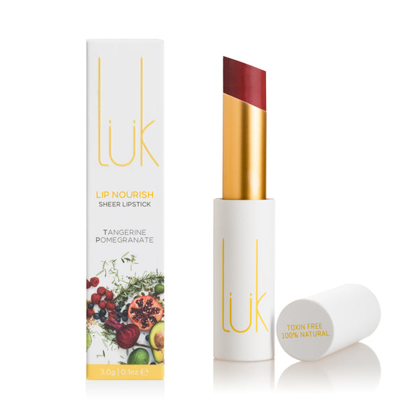 Tangerine Pomegranate Natural Lipstick