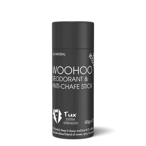 Woohoo Deodorant & Anti-Chafe Stick (Tux) 60g